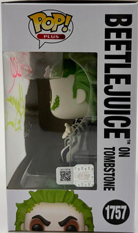 Alec Baldwin and Geena Davis signed Funko #1757 (Beetlejuice) - OC Celebrity Marketing *RARE*