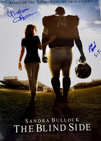 Quinton Aaron & Jae Head Signed 11x17 Photo (The Blind Side) Movie Poster - Schwartz COA