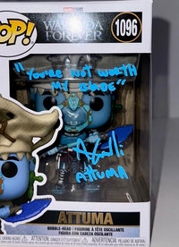 Alex Livinalli Signed Funko Pop #1096 "Attuma" (Black Panther) - JSA COA #01