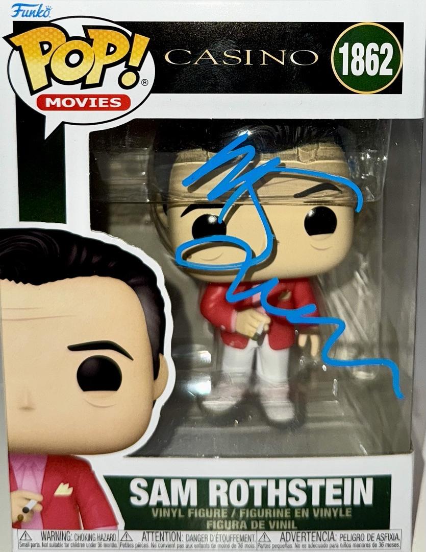Martin Scorsese Signed Funko Pop #1862 "Sam Rothstein" (Casino) - Beckett COA #02