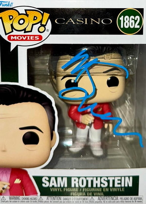 Martin Scorsese Signed Funko Pop #1862 "Sam Rothstein" (Casino) - Beckett COA #02