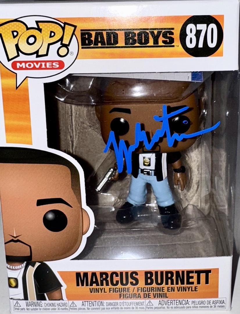 Martin Lawrence Signed Funko Pop #870 Marcus Burnett (Bad Boys) - ACOA