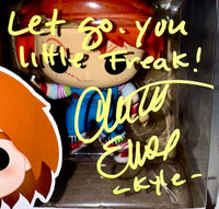 Christine Elise Signed Funko Pop #56 "Chucky" (Childs Play) w/Inscription - OC Celebrity Marketing #01