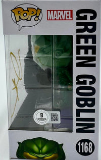 Willem Dafoe Signed Funko Pop #1168 Green Goblin (Spider-Man)  - Beckett COA #01