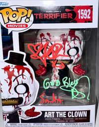 Daniel Roebuck Signed Funko Pop #1592 "Art The Clown" (Terrifier) w/Inscription - SWAU #02