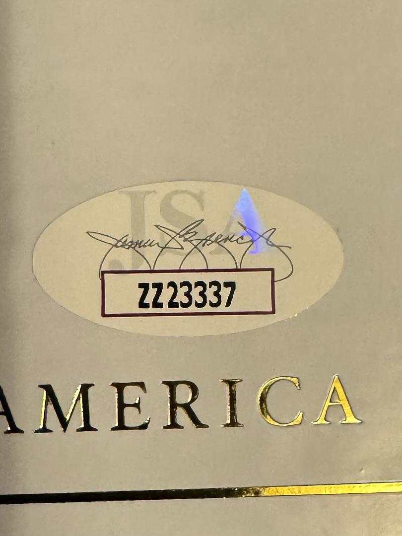 Donald Trump Autographed Save America Book Signed Hardcover - JSA COA #09