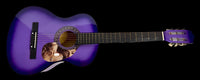 Jennifer Lopez Signed Purple Guitar - JSA COA #03