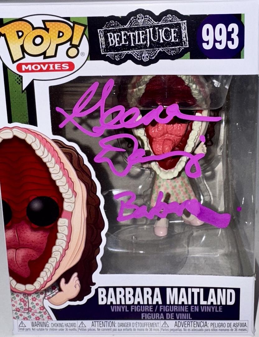 Geena Davis Signed Funko Pop #993 "Barbara Maitland" (Beetlejuice) - OC Celebrity Marketing