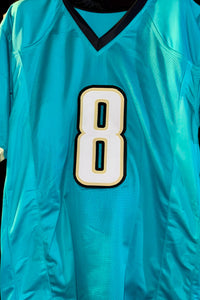 Mark Brunelle Signed Custom Teal Jaguars Jersey - Schwartz COA #01