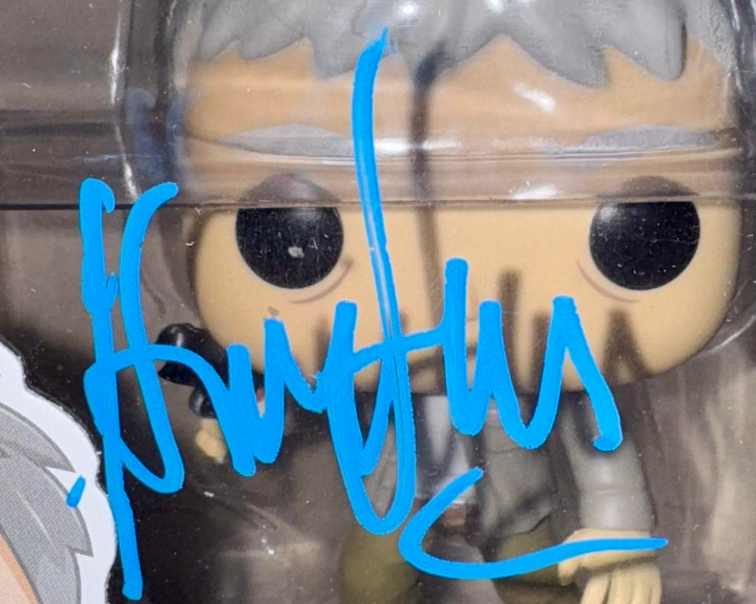 Harrison Ford Signed Funko Pop #477 "Deckard" Blade Runner - Beckett COA w/full letter of authenticity