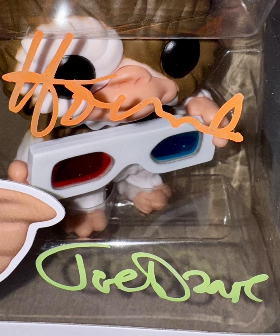 Howie Mandel Joe Dante Signed Funko Pop #1146 "Gizmo" (Gremlins) - OC Celebrity Marketing #03
