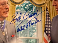 Bob Cousy Signed 16x20 Photo with President Trump- SureShot COA