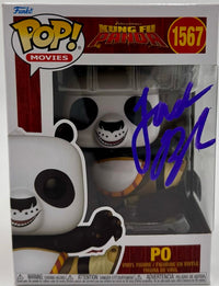 Jack Black Signed Funko Pop #1567 Po (Kun Fu Panda)  - Beckett COA #02
