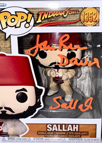 John Rhys-Davies Signed Funko Pop #1352 "Sallah" (Indiana Jones) - JSA COA #03