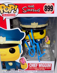 Hank Azaria Signed Funko Pop #899 "Chief Wiggum" (The Simpsons) - OC Celebrity Marketing #02