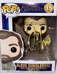 Jude Law Signed Funko Pop #15 "Albus Dumbledore" (Harry Potter) - Official Pix