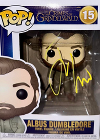 Jude Law Signed Funko Pop #15 "Albus Dumbledore" (Harry Potter) - Official Pix