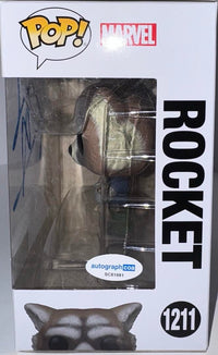 Bradley Cooper Signed Funko Pop #1211 "Rocket Raccoon" GOTG - ACOA #04