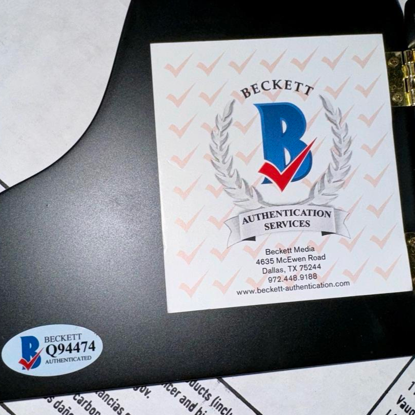 Billy Joel Signed Mini Piano - Beckett COA