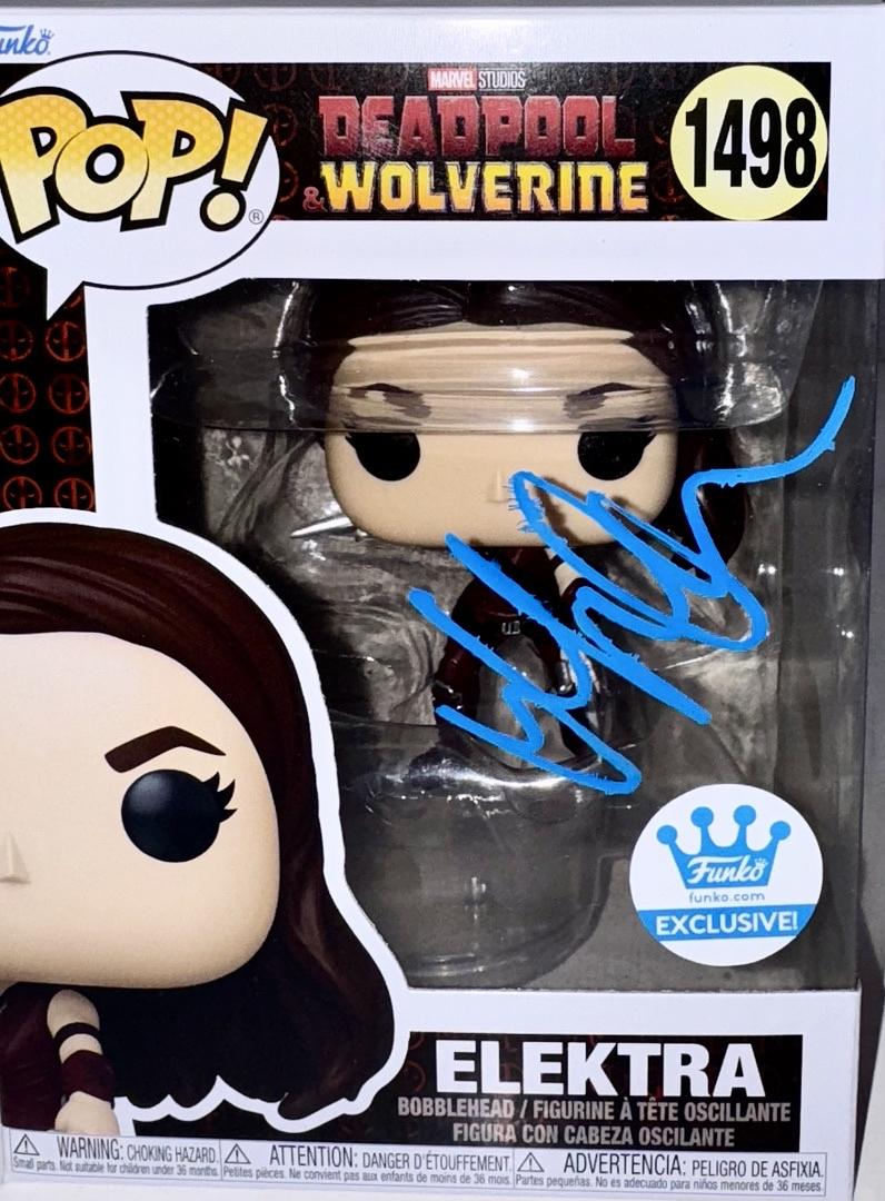 Jennifer Garner Signed Funko Pop #1498 "Elektra" Deadpool & Wolverine - Beckett COA #01