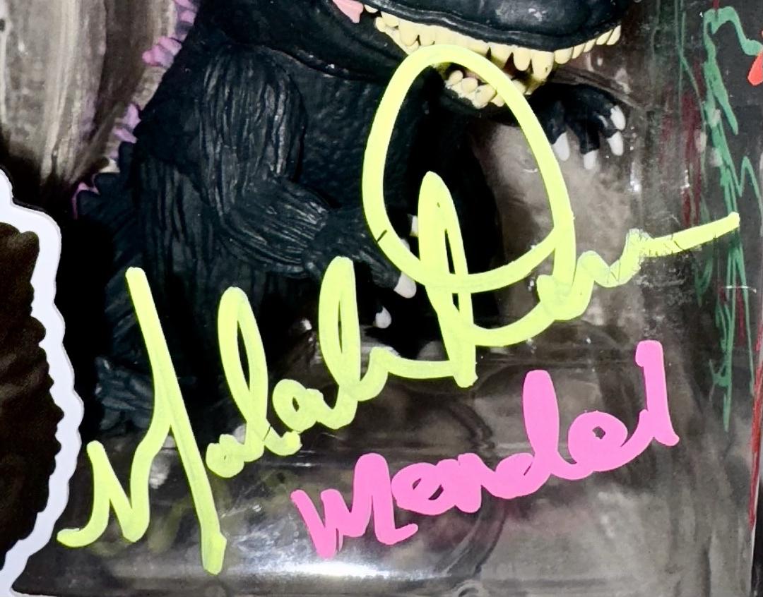 Malcom Danare Signed Funko Pop #1664 "Godzilla" w/drawing (Godzilla 1999) - SWAU