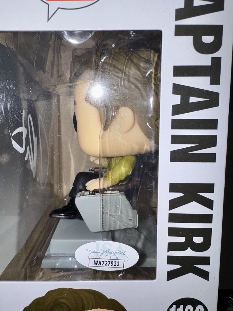 William Shatner Signed Funko Pop #1136 "Captain Kirk" (Star Trek) - JSA COA #02
