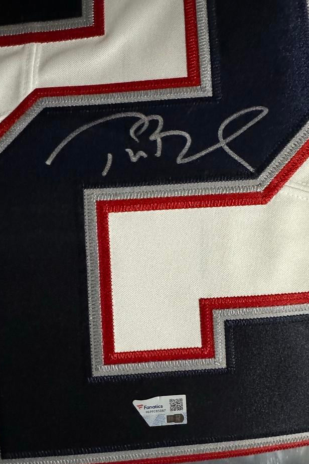 Tom Brady Autographed Limited Edition 23/23 Statistics Nike On-Field Patriots Jersey Fanatics COA