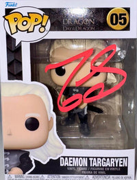 Matt Smith Signed Funko Pop #05 Daemon Targaryen (GOTG - House Of The Dragon)  - JSA COA #02