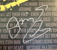 Sting Signed Album "My Songs" Vinyl Album - JSA COA #02