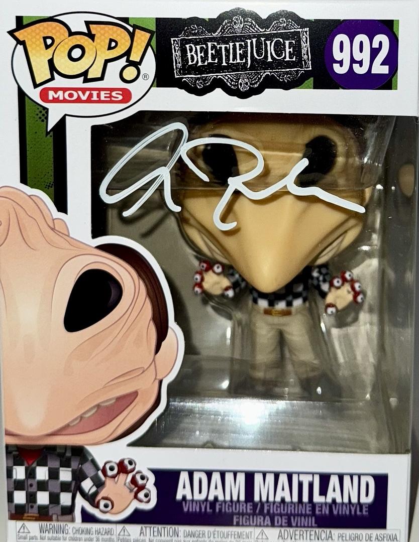 Alec Baldwin Signed Funko Pop #992 "Adam Maitland" (Beetlejuice) White Ink - JSA COA