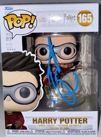 Daniel Radcliffe Signed Funko Pop #165 "Harry Potter" (Blue Ink) - Beckett COA #04
