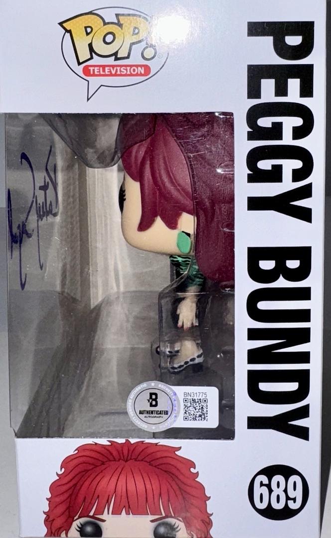 Katey Sagal Signed Funko Pop #689 "Peggy Bundy" (Married With Children) - Beckett COA