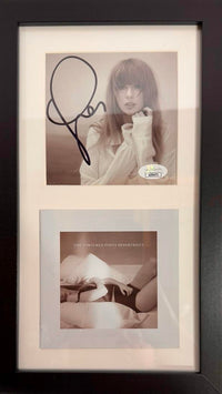 Taylor Swift Custom Framed & Signed CD Insert (The Tortured Poets Department) - JSA COA **SOLD**