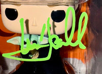 Mark Hamill Signed Funko Pop #482 Luke Skywalker w/Grogu (Star Wars) - Beckett COA