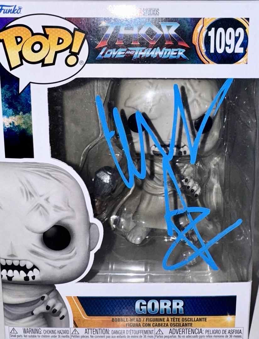 Christian Bale Signed Funko Pop #1092 Gorr (Thor Love & Thunder) - ACOA #02