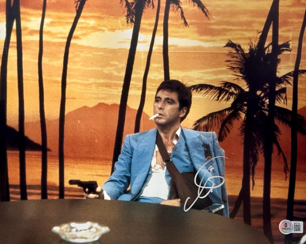 Al Pacino 11x14 Signed Photo (Scarface) - Beckett COA