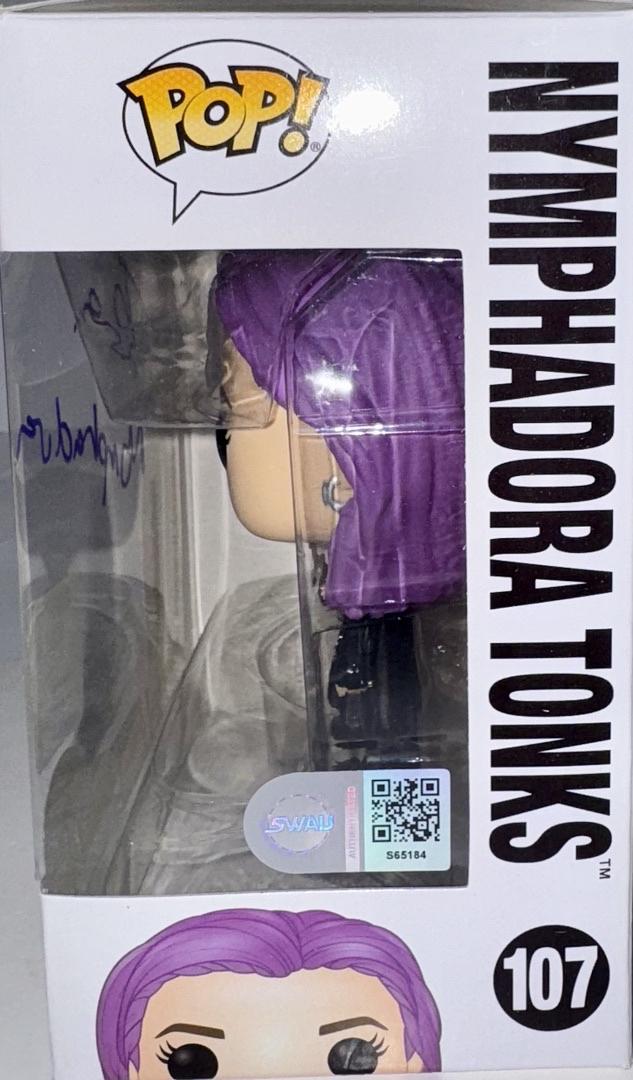 Natalia Tena Signed Funko Pop #107 "Nymphadora Tonks" (Harry Potter) - SWAU #02