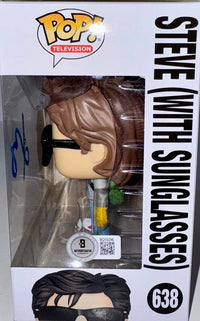 Joe Keery Signed Funko Pop #638 "Steve" (Stranger Things) - Beckett COA