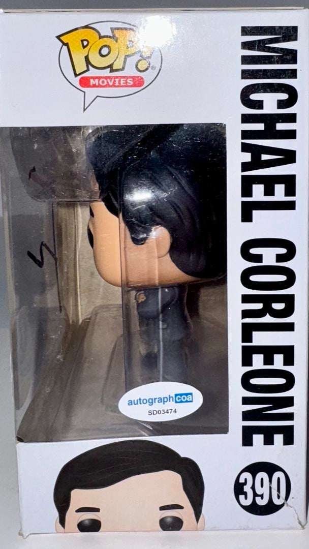 Al Pacino Signed Funko Pop #390 Michael Corleone The Godfather - ACOA
