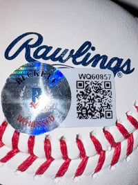 Major League Stars Charlie Sheen, Tom Berenger, & Corbin Bernsen Autographed Rawlings Official Baseball -  Beckett COA