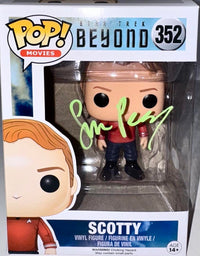 Simon Pegg Signed Funko Pop #352 "Scotty" (Star Trek)  - JSA COA #01