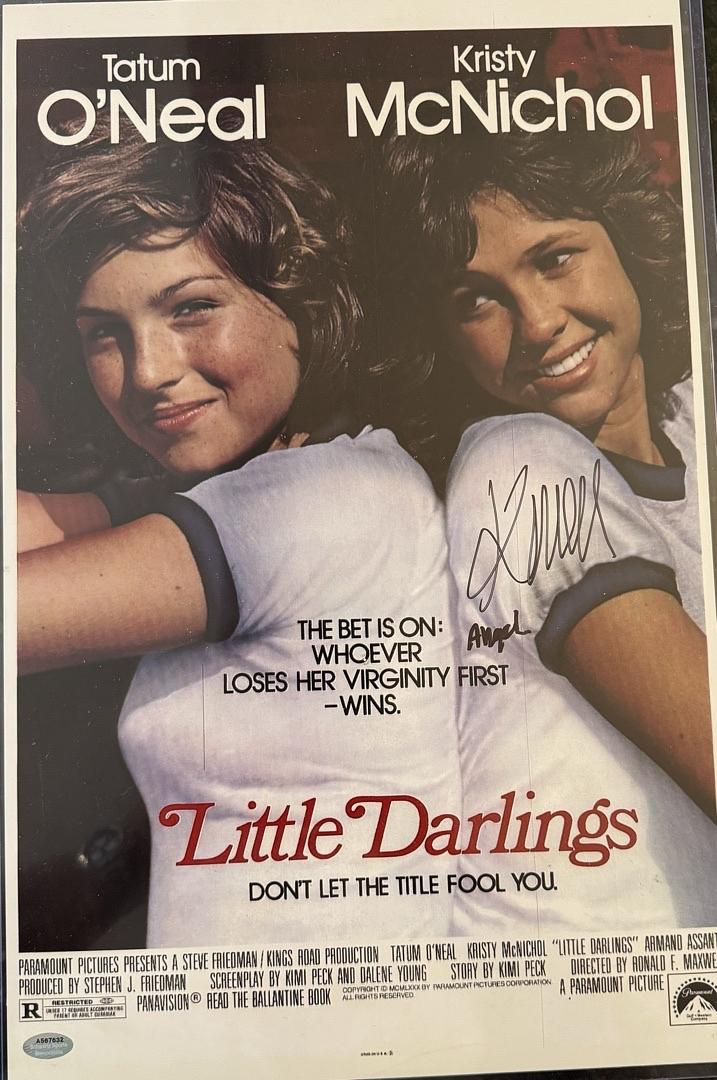 Kristi McNichol Signed 11x17 Photo (Little Darlings) - Schwartz COA