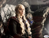 Emilia Clarke Signed 8x10 Photo (Game Of Thrones) - ACOA
