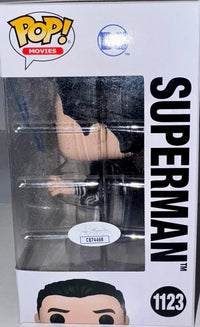 Kevin Costner Signed Funko Pop #1123 Superman Justice League - JSA COA