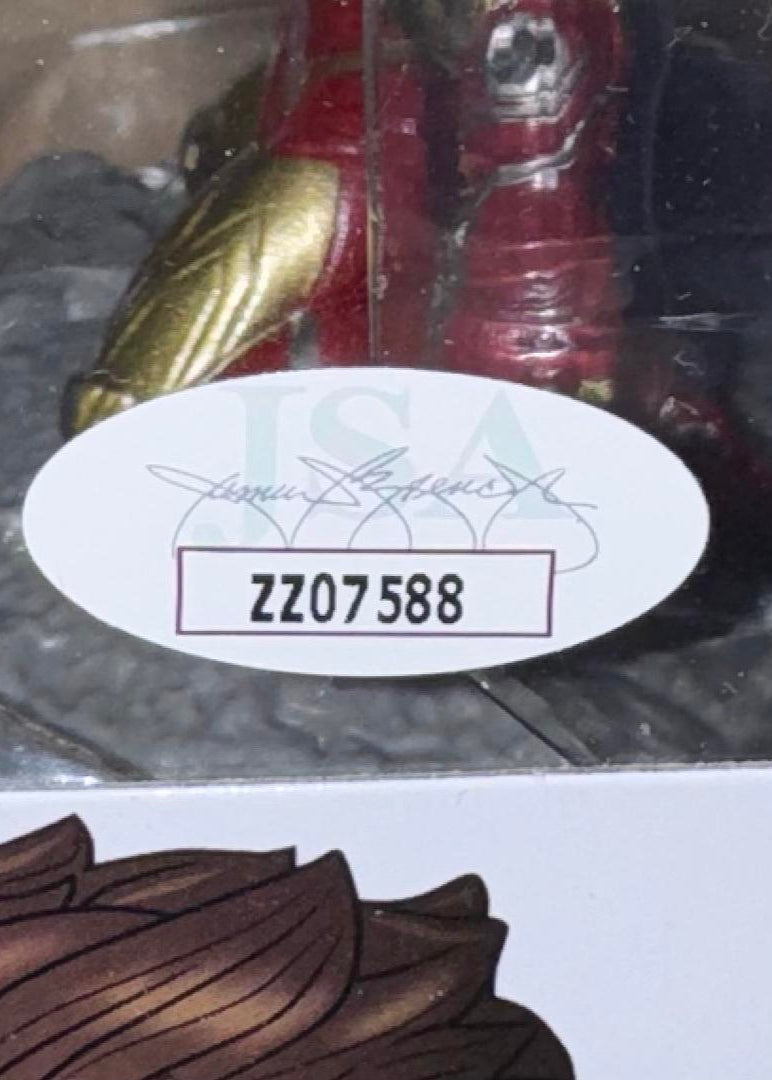 Robert Downey Jr. Signed Funko Pop #580 Iron Man / Avengers - JSA