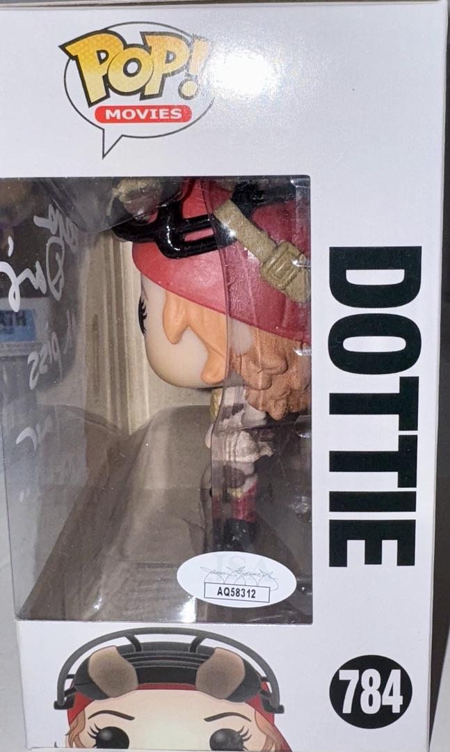Geena Davis Signed Funko Pop #784 "Dottie" (A League Of Their Own) w/Quote - JSA COA