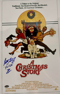 Scotty Schwartz Signed 11x17 Photo (Christmas Story) - Schwartz COA #02