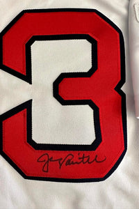 Jason Varitek Signed Red Sox 2004 World Series White Majestic Jersey - SureShot COA