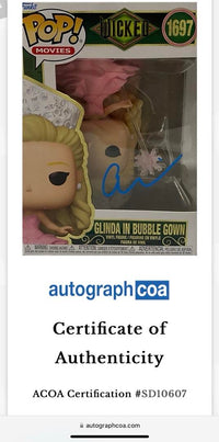 Ariana Grande Signed Funko Pop #1697 Glinda / Wicked -  ACOA