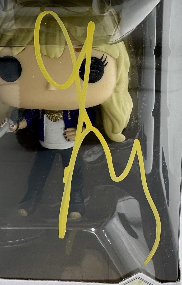 Miley Cyrus Signed Funko Pop #1347 (Hannah Montana)  - Beckett COA